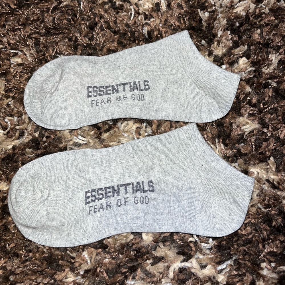 Grey Essentials Fear Of God Socks